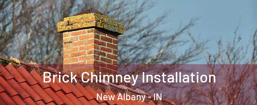  Brick Chimney Installation New Albany - IN