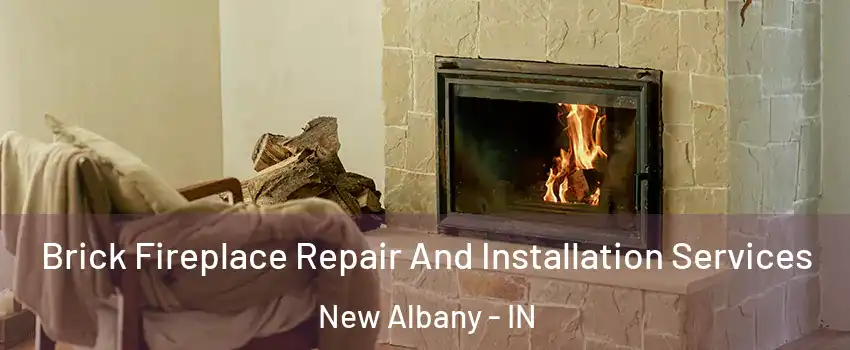  Brick Fireplace Repair And Installation Services New Albany - IN