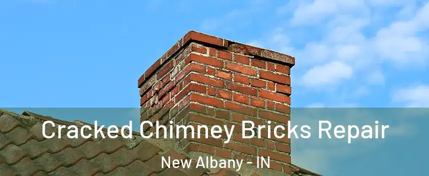  Cracked Chimney Bricks Repair New Albany - IN