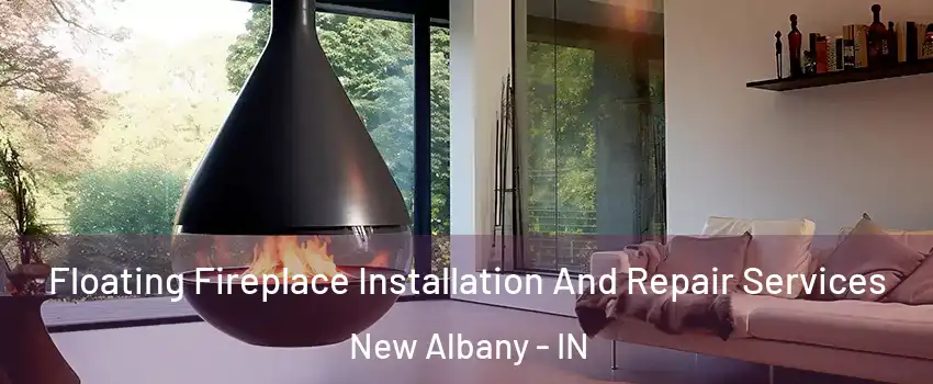 Floating Fireplace Installation And Repair Services New Albany - IN
