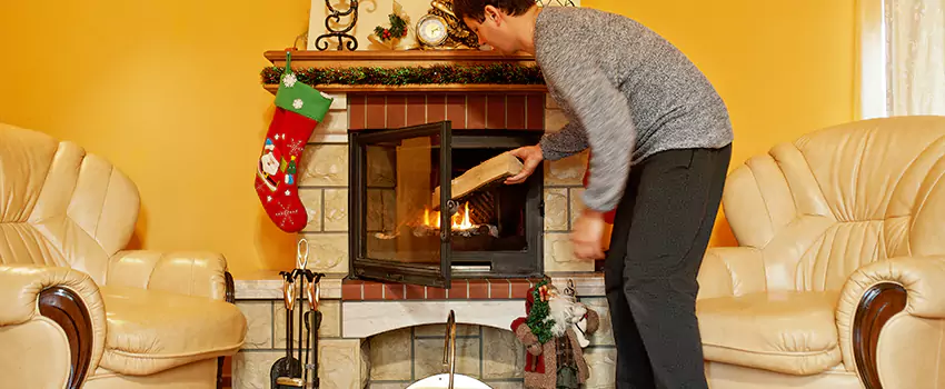 Gas to Wood-Burning Fireplace Conversion Services in New Albany, Indiana