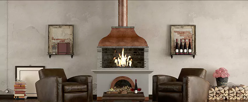 Thelin Hearth Products Providence Pellet Insert Fireplace Installation in New Albany, IN