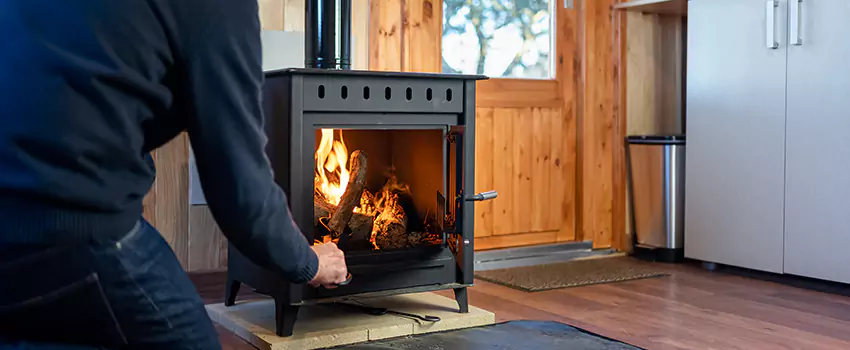 Open Hearth Wood Fireplace Installation in New Albany, IN