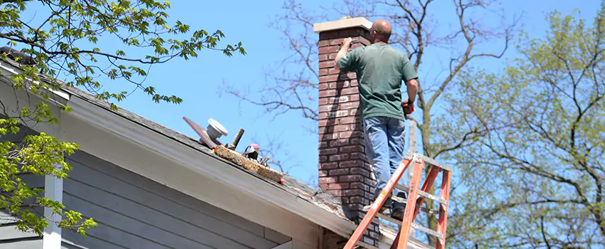 Vinyl and PVC Chimney Flashing Installation in New Albany, IN