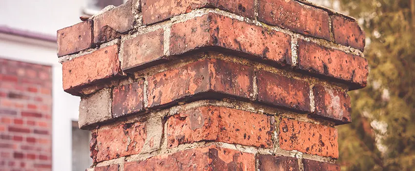 Cracked Chimney Bricks Repair Cost in New Albany, Indiana